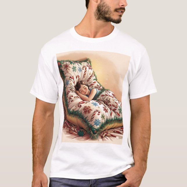 T-shirt Coussin de Noël (Devant)