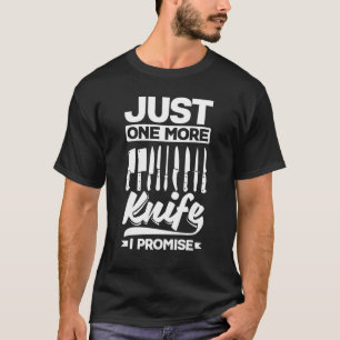 T-shirt Couteau Collecte Pour Une Poche Couteau Collector