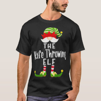 T-shirt Couteau Jeter Elfe Groupe Noël Drôle Pyjama Pa