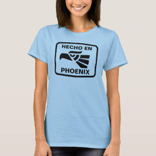 T-shirt Coutume de personalizado d'en Phoenix de Hecho