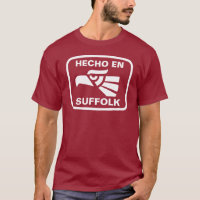 Coutume de personalizado du Suffolk d'en de Hecho