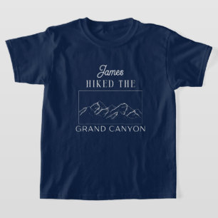 T-shirt coutume j'ai randonné le grand canyon drôle randon