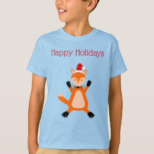 T-shirt Coutume Noël Fox Custom