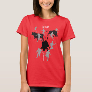 T-shirt Coutume, San Fermin Pamplona, course