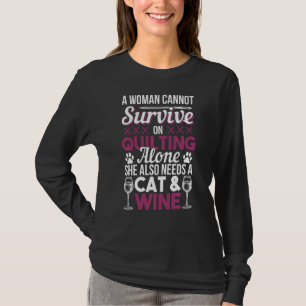 T-shirt Couture de la surface de courtepointe