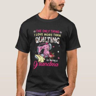 T-shirt Couture de patchwork grand-mère pour quilter