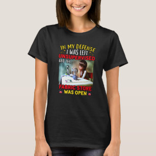 T-shirt Couture Pour Femmes Fabric Crazy Quilt Lady Craft