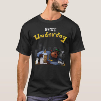 T-shirt Couvercle d'album pour chien clandestin Duwap Kain