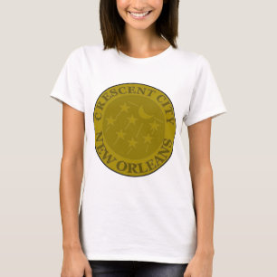 T-shirt Couvercle en croissant de mètre d'eau de ville