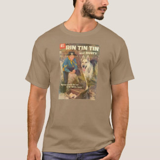 T-shirt Couverture 1958 de bande dessinée de Rin TinTin de