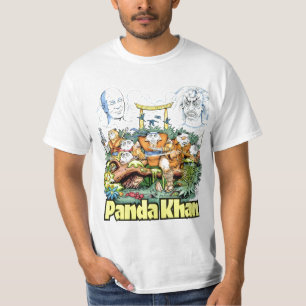 T-shirt couverture #1 arrière khan de panda