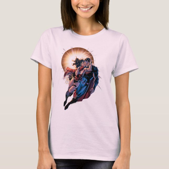 T-shirt Couverture comique de la Ligue de Justice #12 Vari (Devant)