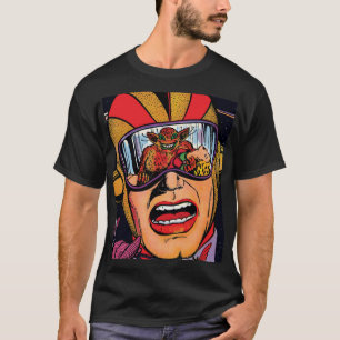 T-shirt Couverture de bande dessinée de science-fiction vi