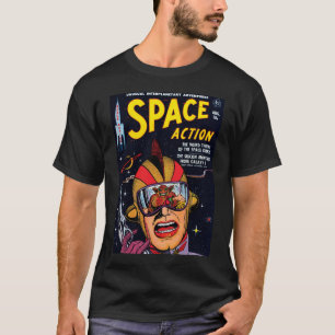 T-shirt Couverture de bande dessinée de science-fiction vi