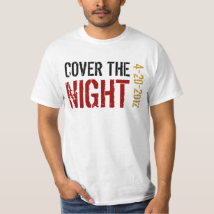 T-shirt Couverture de Kony la nuit