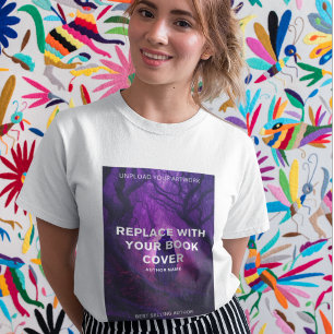 T-shirt Couverture de livre personnalisée l Auteur promoti