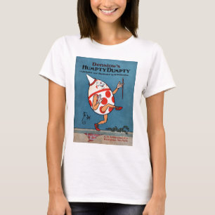 T-shirt Couverture de livre vintage de Humpty Dumpty de