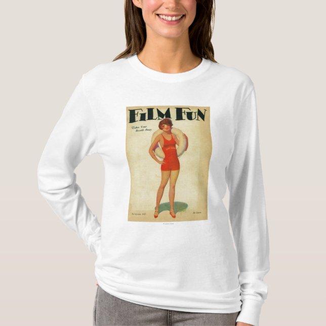 T-shirt Couverture de magazine d'amusement de film 2 (Devant)