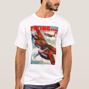 T-shirt Couverture de magazine d'as de vol 4
