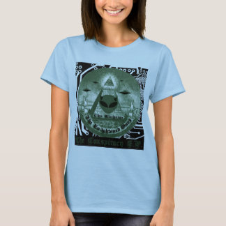 T-shirt couverture de PE de conspiration d'eloheim