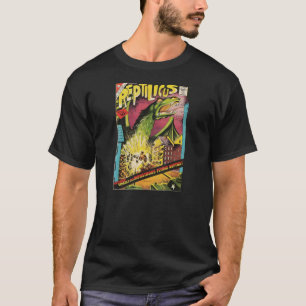 T-shirt couverture de reptilicus