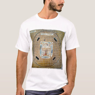 T-shirt Couverture de trou d'homme slovène 2