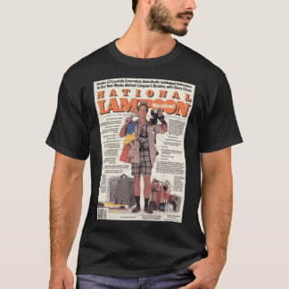 T-shirt Couverture de vacances de National Lampoon rétro