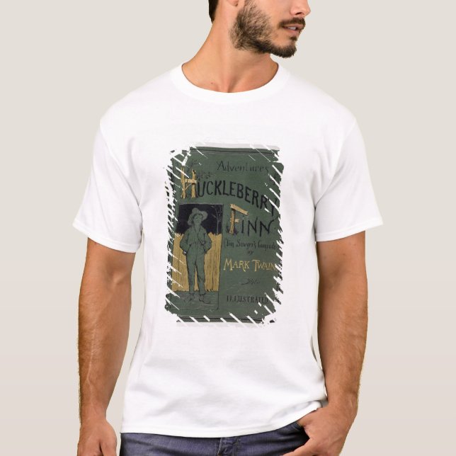 T-shirt Couverture des "aventures de Huckleberry Finn" par (Devant)