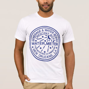 T-shirt Couverture du compteur d'eau de la Nouvelle-Orléan