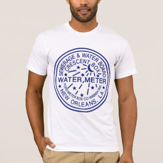 T-shirt Couverture du compteur d'eau de la Nouvelle-Orléan