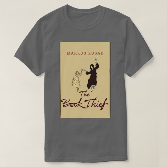 T-shirt Couverture du livre Le voleur du livre par Markus  (Design devant)