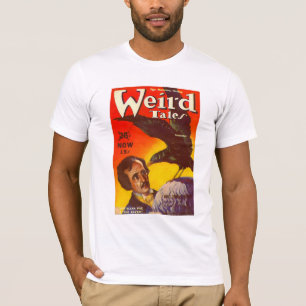 T-shirt Couverture du magazine Edgar Allan Poe et Raven Pu