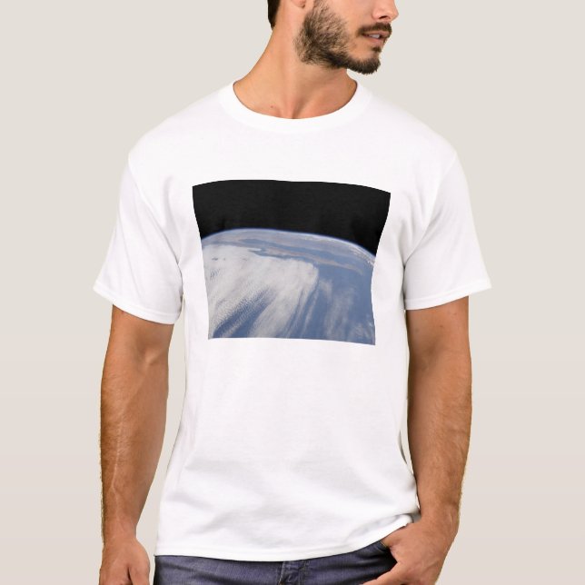 T-shirt Couverture nuageuse au-dessus de l'océan Pacifique (Devant)