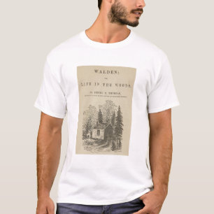 T-shirt Couverture Vintage Walden