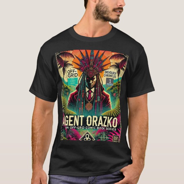 T-SHIRT COUVRE DE L'AGENT ORAZKO ISSUE 1 (Devant)