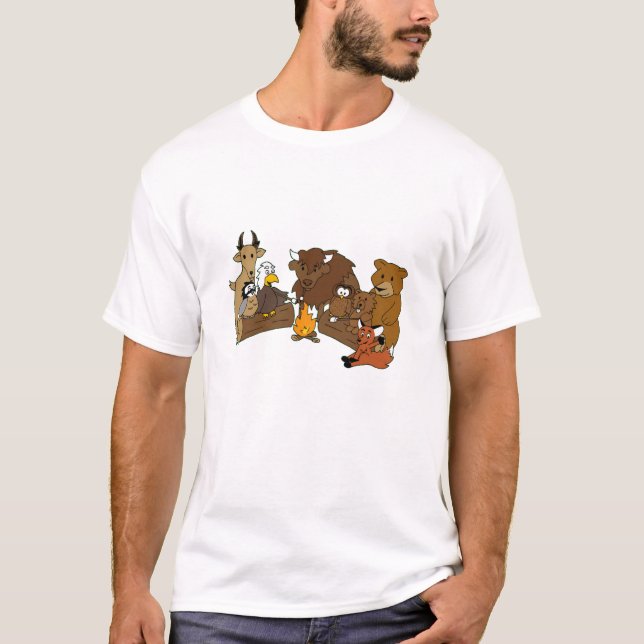 T-shirt Covey Logic Wood Badge (Devant)
