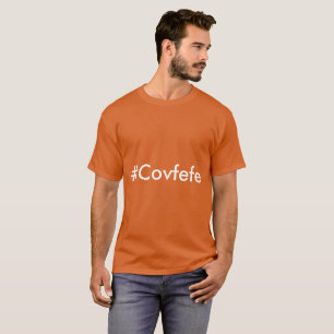 T-shirt #Covfefe Typo Oups le tweet Twitter de Donald Trum