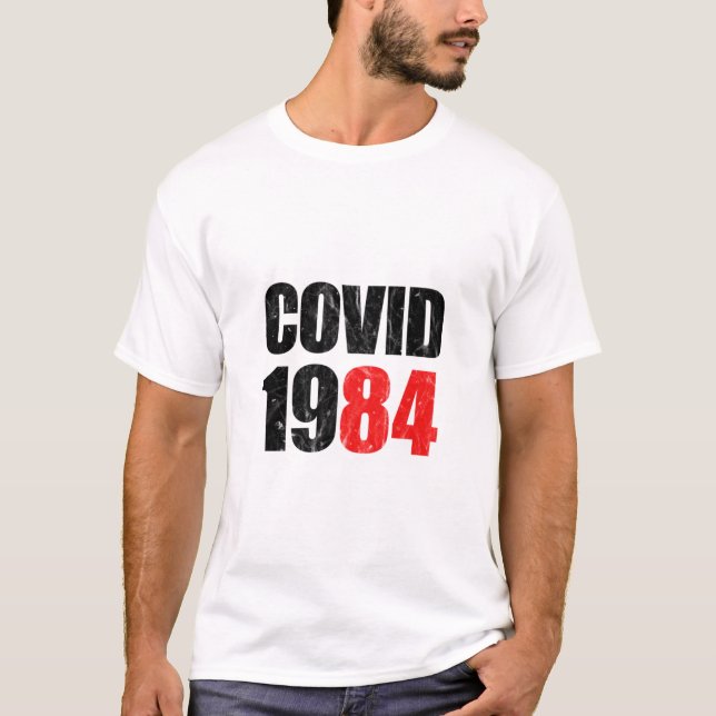 T-shirt Covid 1984 (Devant)