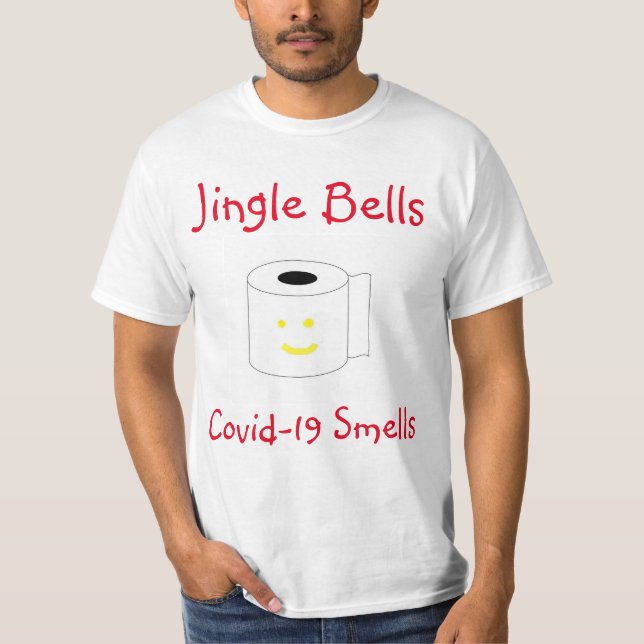 T-shirt Covid-19 Odeurs de Jingle Bells (Devant)
