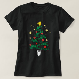 T-shirt Covid-19 sapin de Noël