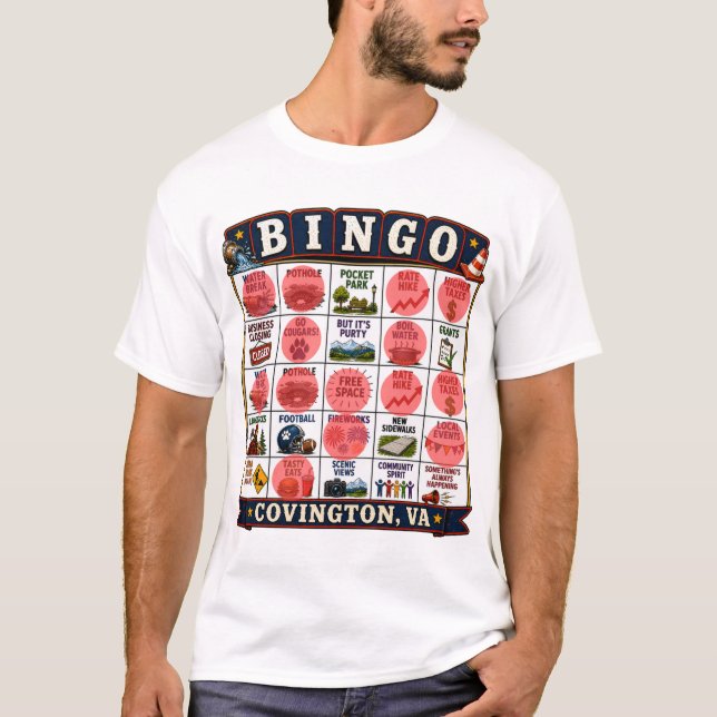 T-shirt Covington Bingo (Devant)