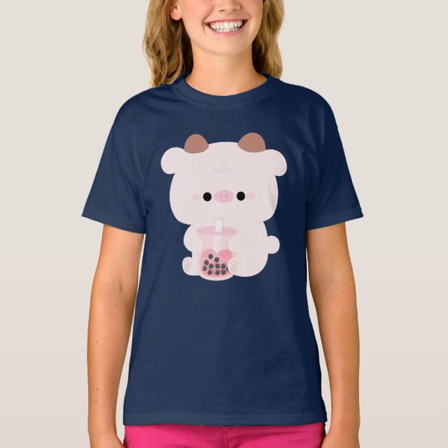 T-shirt Cow Boba (Devant)