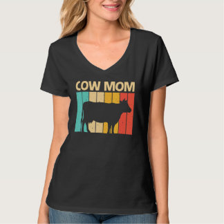 T-shirt Cow For Mom Mother Farm Animal Cow Dairy Farmer