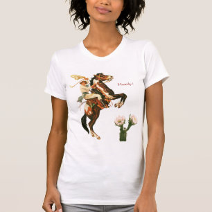 T-shirt Cow-girl