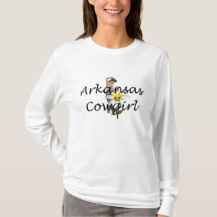 T-shirt Cow-girl de l'Arkansas de PIÈCE EN T