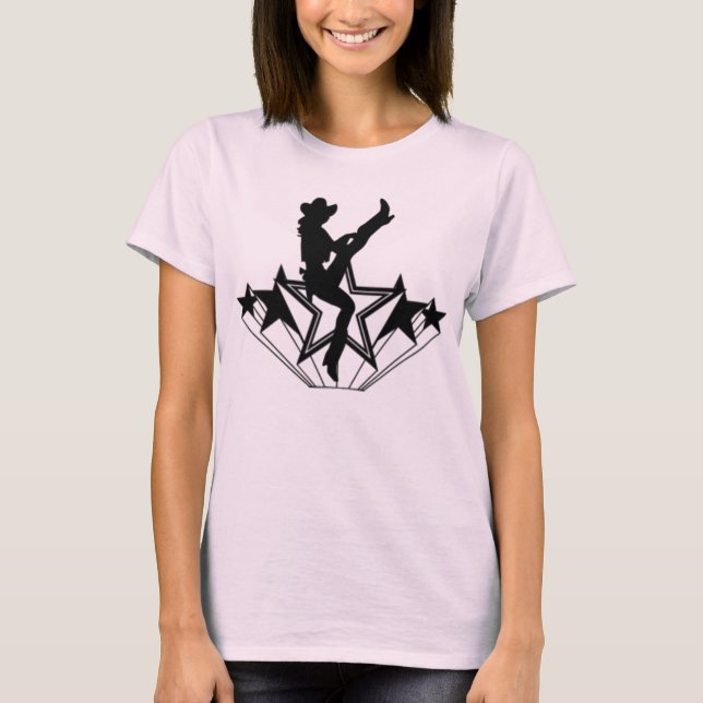 T-shirt Cow-girl de Rockstar (Devant)