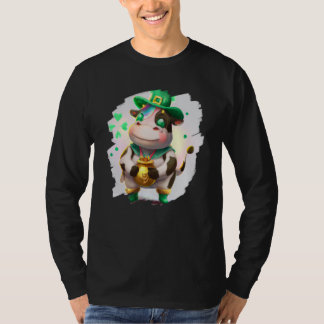 T-shirt Cow Leprechaun Cows St Patricks Day  3