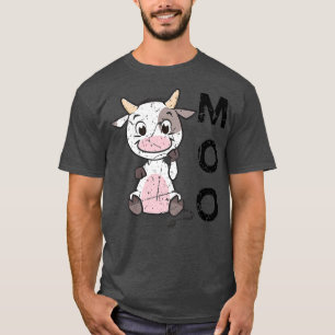 T-shirt Cow Lover Farm Animal Farmer Moo Baby Cow