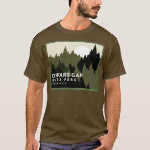 T-shirt Cowans Gap State Park Pennsylvania Forest Sunrise
