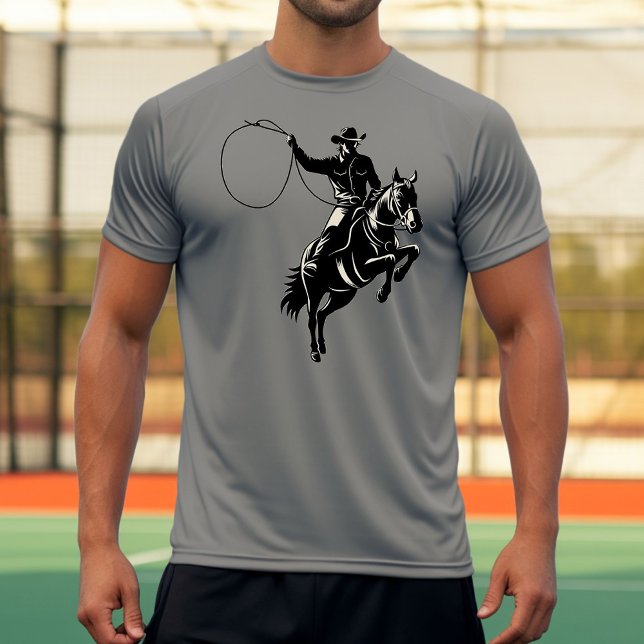 T-shirt Cowboy avec Lasso (Créateur téléchargé)